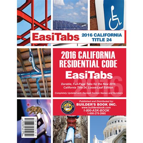 California Residential Code 2016 based on the International .